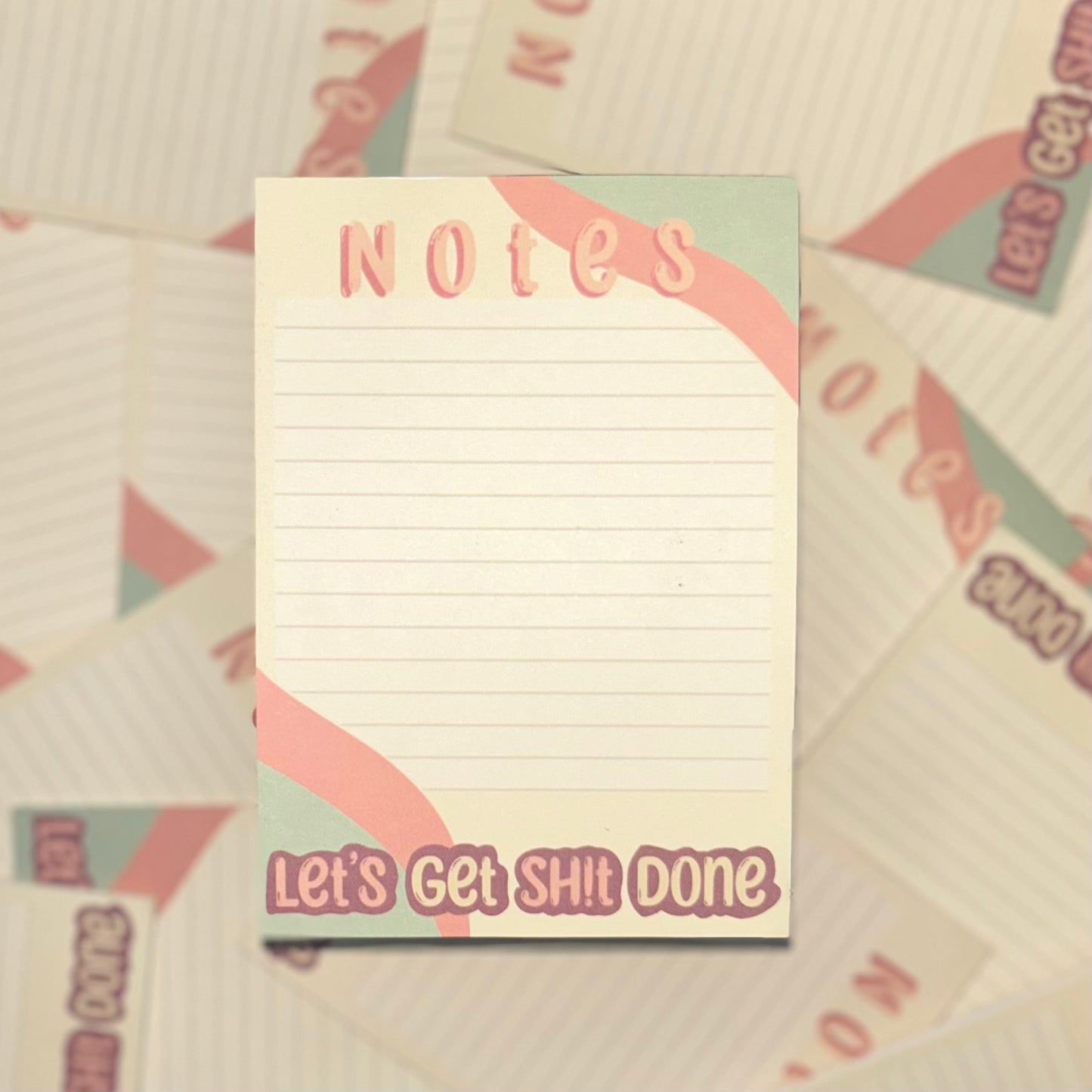 Let’s Get Shit Done - A6 notepad